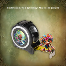 Fizzwiggle the Rainbow Mischief Sprite.