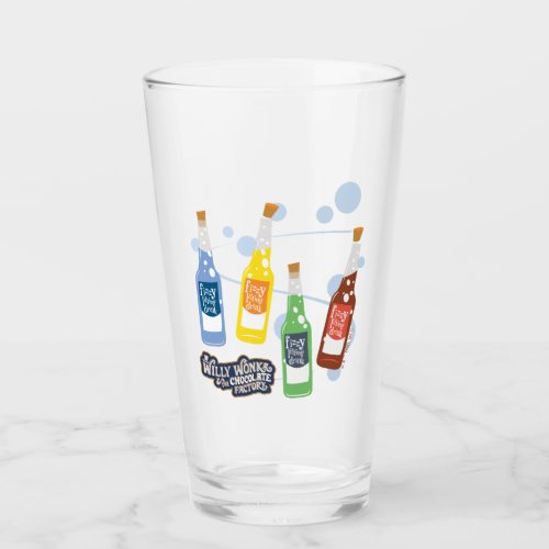 Fizzy Lifting Drink Graphic Glass