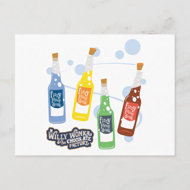 Fizzy Lifting Drink Graphic Postcard | Zazzle