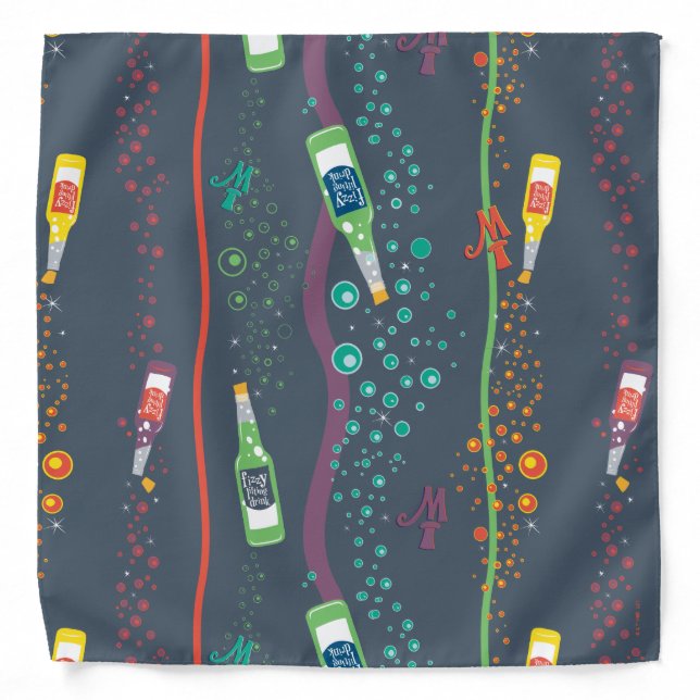Fizzy Lifting Drink Pattern Bandana (Front)