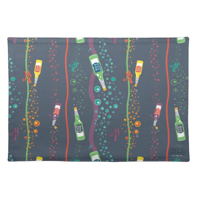 Fizzy Lifting Drink Pattern Cloth Placemat (Front)
