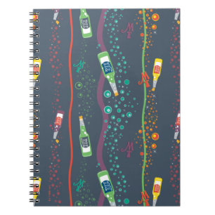 Fizzy Lifting Drink Pattern Notebook
