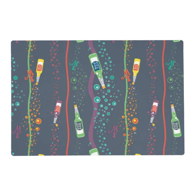 Fizzy Lifting Drink Pattern Placemat (Front)