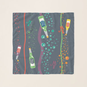 Fizzy Lifting Drink Pattern Scarf