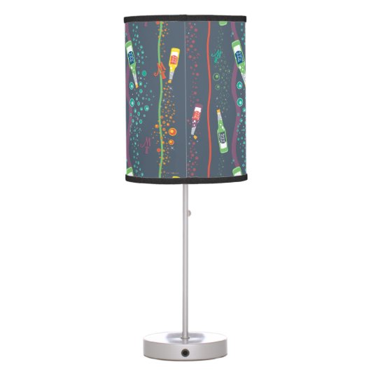 Fizzy Lifting Drink Pattern Table Lamp (Back)