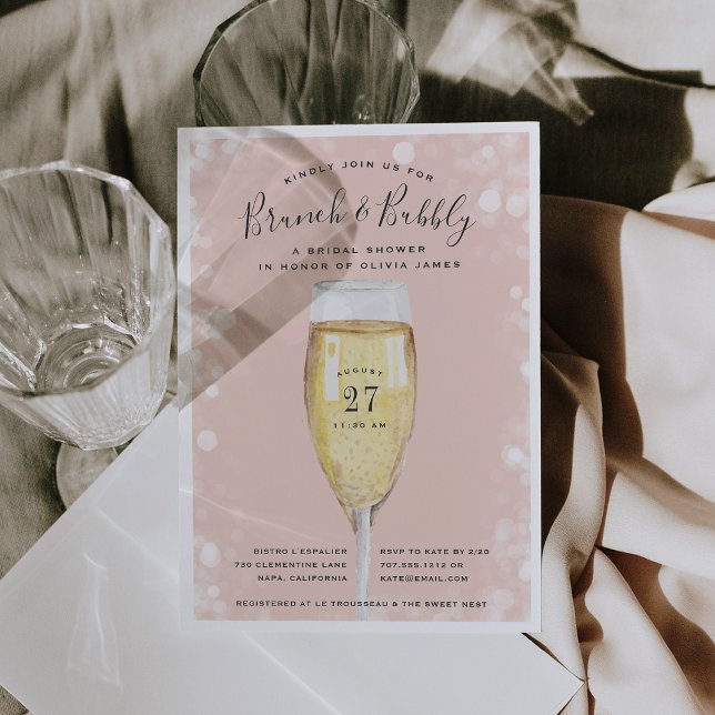 Fizzy Pop | Bridal Shower Brunch Invitation (Creator Uploaded)