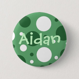 Fizzy Teal Pinback Button