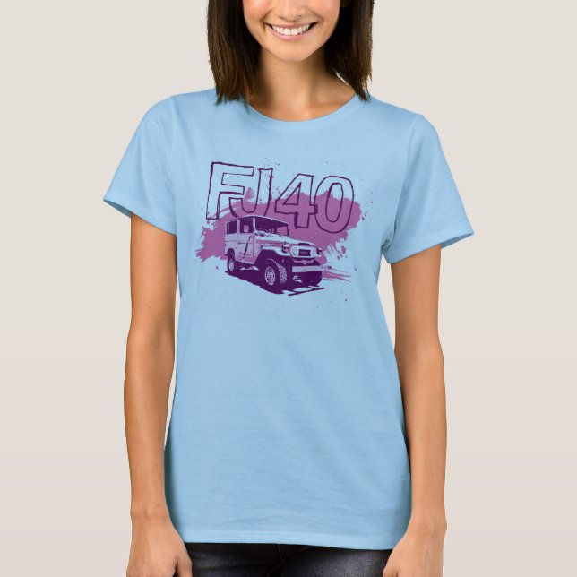 FJ40 Landcruiser Shirt Ladies' Graphic Shirt (Front)