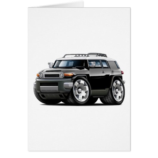 Fj Cruiser Black Car Cards (Front)