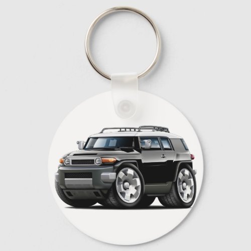 Fj Cruiser Black Car Keychain