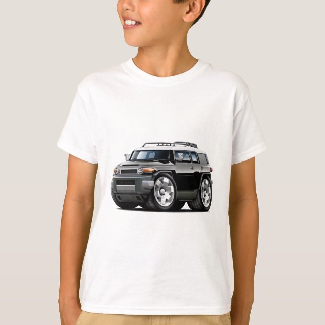 Fj Cruiser Black Car T-Shirt (Front)