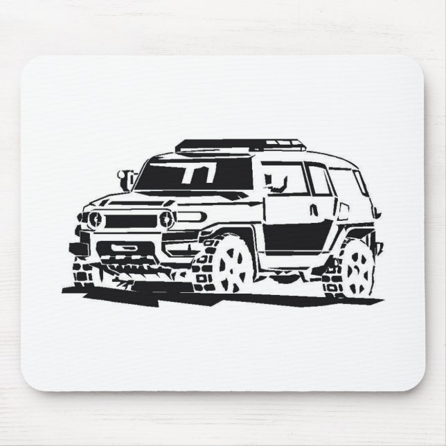 FJ  Cruiser New Generation Mouse Pad (Front)