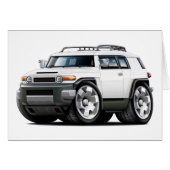Fj Cruiser White Car (Front Horizontal)