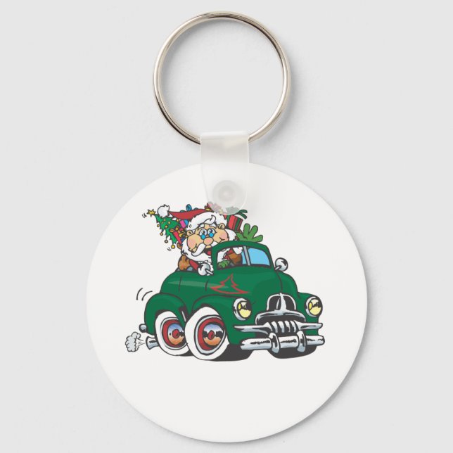 FJ Holden Christmas Keychain (Front)