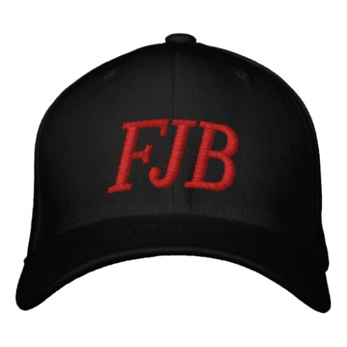 FJB Buck Fiden funny anti joe Biden Embroidered Baseball Cap