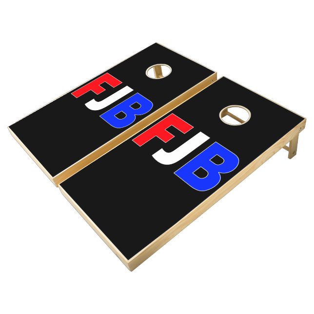 FJB Cornhole Set (Angled)