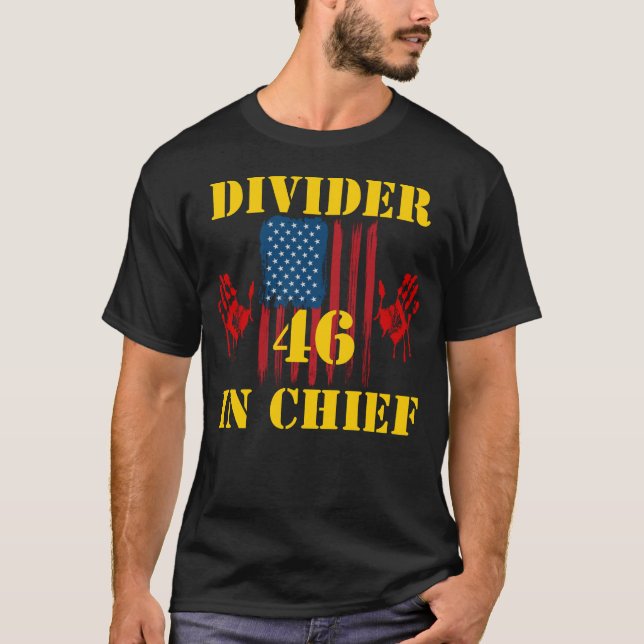 FJB Divider in Chief t shirt (Front)