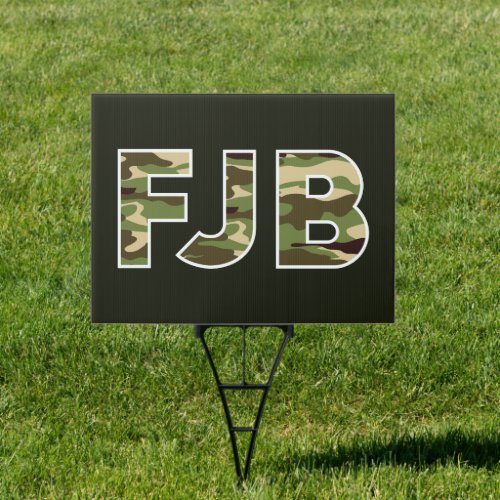 FJB Fck Joe Biden Sign