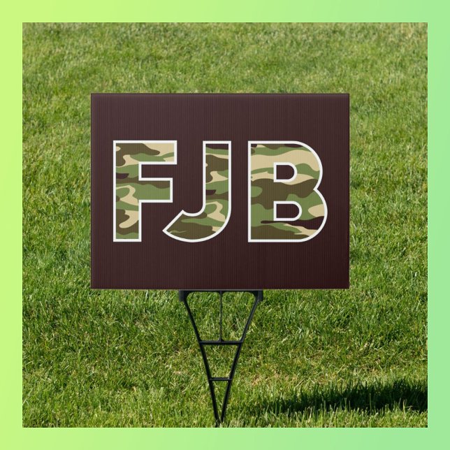 FJB Fck Joe Biden Sign (FJB Yard Sign)