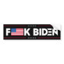 FJB funny anti Biden pro Trump American flag  Bump Bumper Sticker