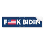 FJB funny anti Biden pro Trump American flag Bumper Sticker FJB funny anti Biden pro Trump American flag Bumper Sticker