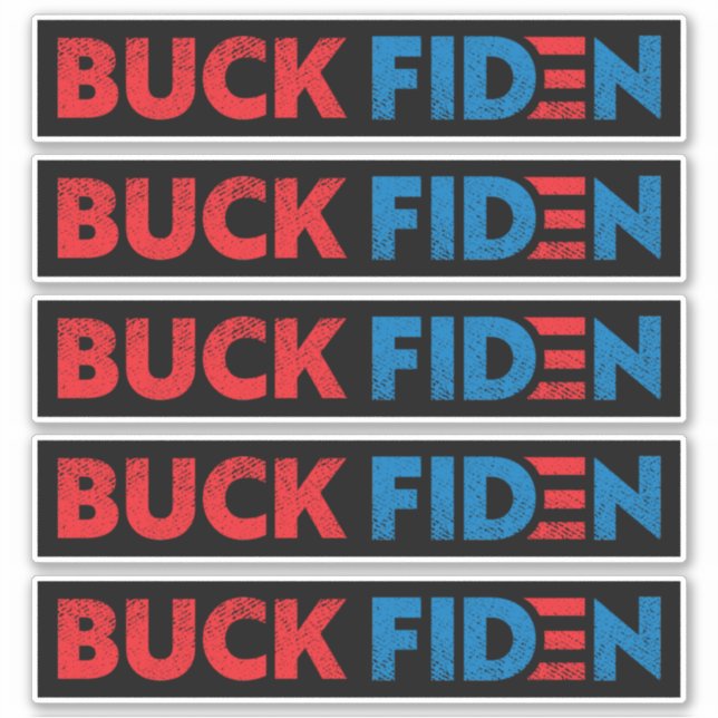 FJB funny anti joe Biden pro Trump Sticker (Front)