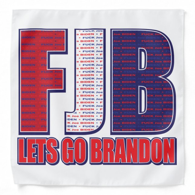FJB Lets Go Brandon Bandana (Front)