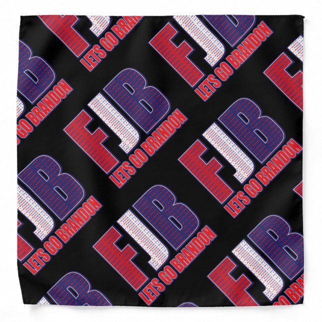 FJB Lets Go Brandon Bandana (Front)