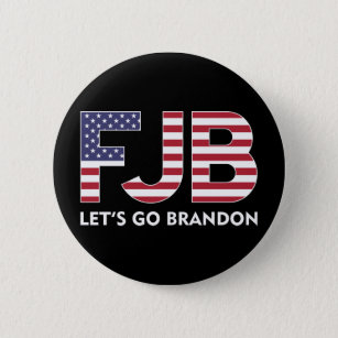 FJB Let's Go Brandon Button