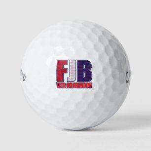 FJB Lets Go Brandon Golf Balls