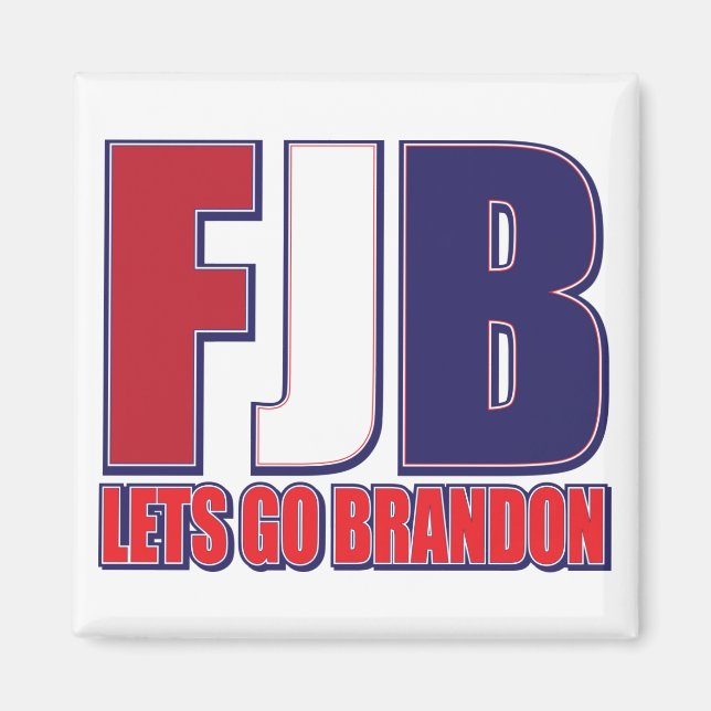 FJB—Lets-Go-Brandon Magnet (Front)