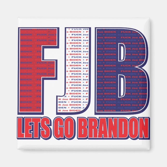 FJB Let's Go Brandon Magnet (Front)