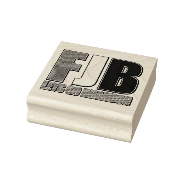 FJB Lets Go Brandon Rubber Stamp (Stamp)
