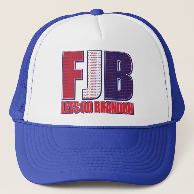 FJB Let's Go Brandon Trucker Hat (Front)
