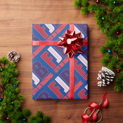 FJB Lets Go Brandon Wrapping Paper