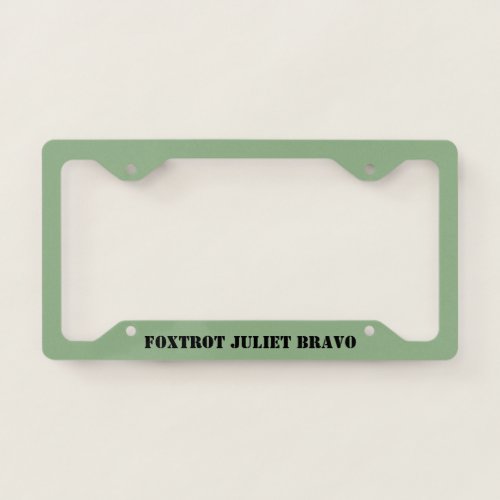 fjb license plate frame