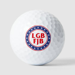 FJB LTGB Let's Go Brandon funny anti joe Biden Golf Balls