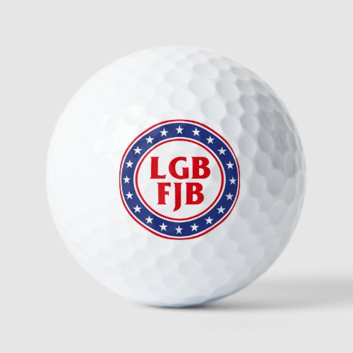 FJB LTGB Lets Go Brandon funny anti joe Biden Golf Balls