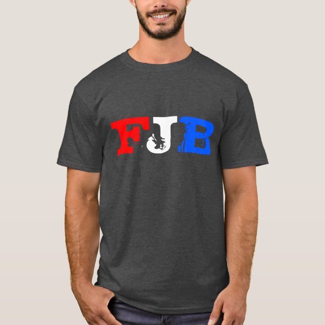 FJB Red White Blue T-Shirt (Front)