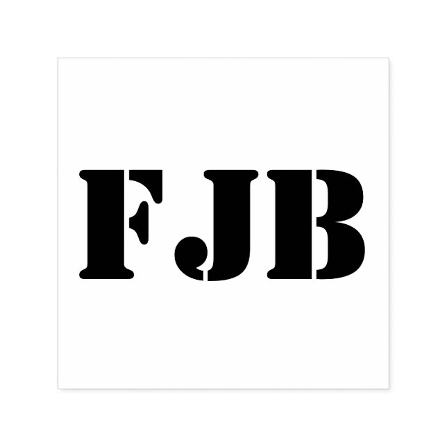 FJB SELF-INKING STAMP (Design)