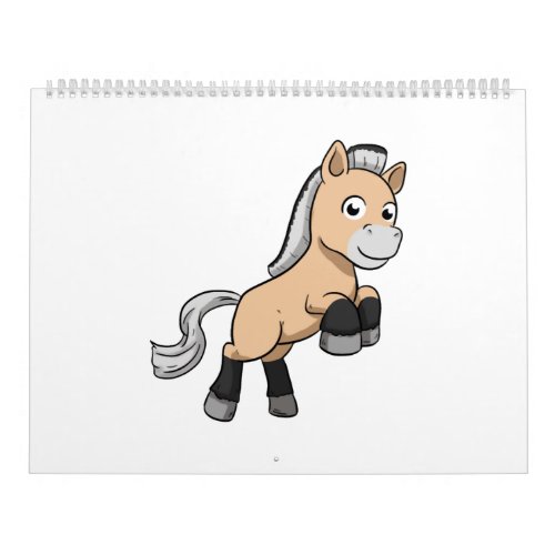 Fjord Horse Calendar