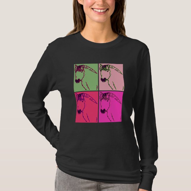 Fjord Horse Gift Idea for Horse Owner T-Shirt (Front)