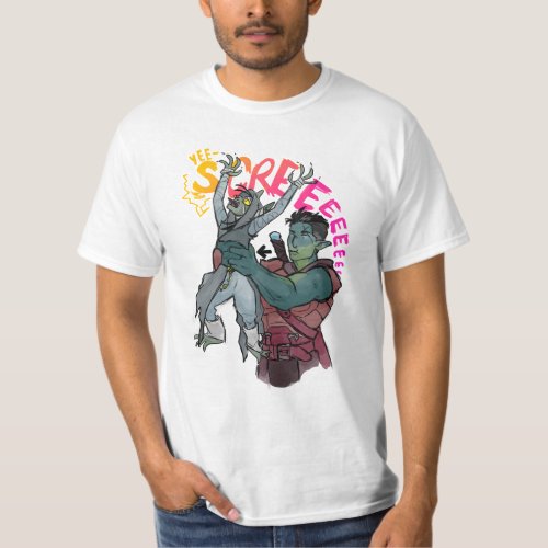 Fjord tusktooth love T_Shirt
