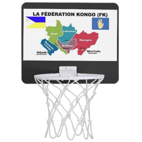  FK flag Mini Basketball Hoop