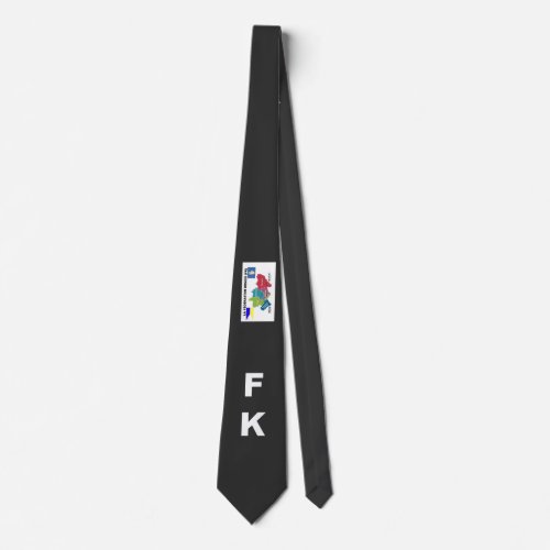 FK Flag Neck Tie