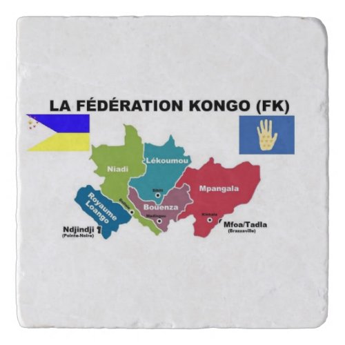 FK Flag T_shirt  Kongo Trivet