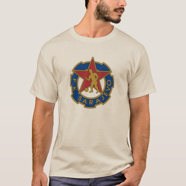 FK Sarajevo Throwback T-Shirt (Front)