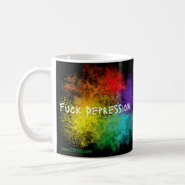 FKDPRSN Mug – Emotional Support Chaos Cup | CTFOD (Left)