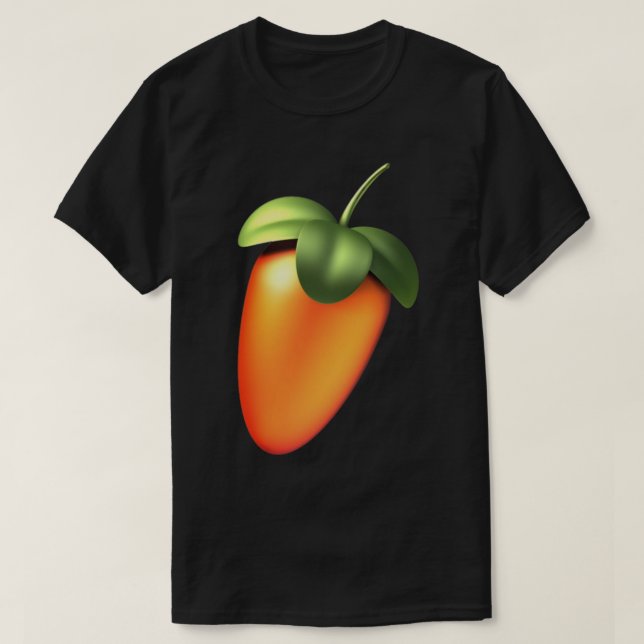 Fl Studio logo Sticker T-Shirt (Design Front)