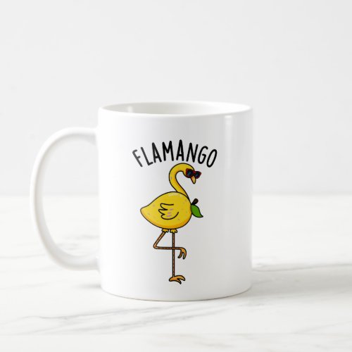 Fla_mango Funny Flamingo Pun  Coffee Mug